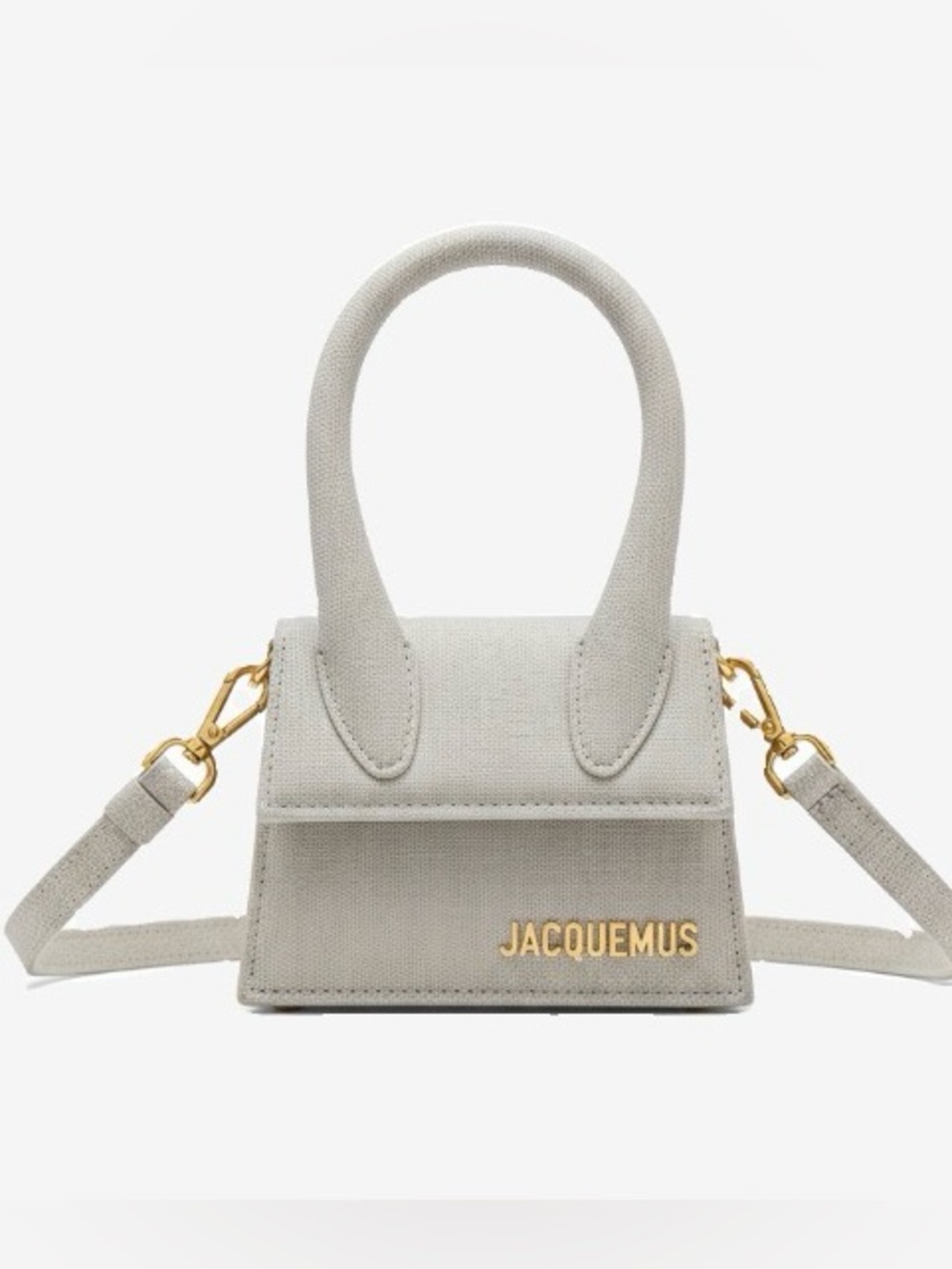 Jacquemus Le Chiquito MINI Crossbody Bag in Linen. It’s Gorgeous.